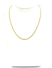 2.5mm French Rope Chain Necklace 16” 18” 20” 22” 24” , 14K Gold Filled