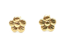 14KGF Flower Studs , Sku#931-4