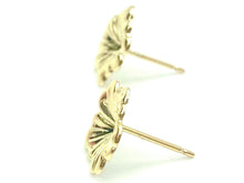 14KGF Flower Studs , Sku#E81-4