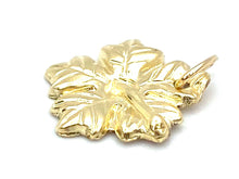 Hibiscus Flower Charm ,14KGF & Sterling Silver, Sku#2433 C