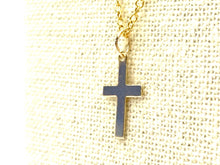14KGF Cross Charms , Sku#25-C
