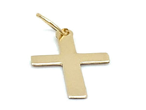 14KGF Cross Charms , Sku#25-C