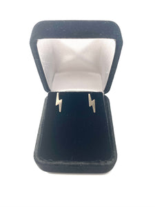 14KGF lightning bolt studs, 14K gold filled
