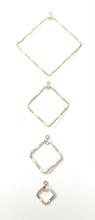 14KGF Diamond Hammered, textured, 14K gold filled