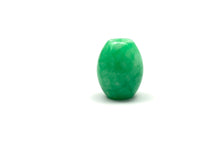 Green shamrock jade bead, SKU# A49