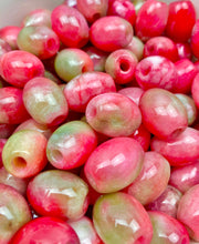 Watermelon jade bead,SKU# A53