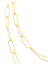 6mm Course Line Elongated Cable , 14k Gold Filled,  Sku#SM687
