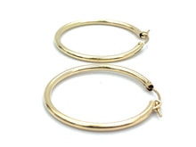 14KGF Hoop Earrings , Sku#090 C 3 GF