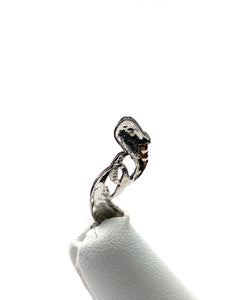 14K double whale charm, Rose gold, Gold, White gold, SKU#L-147