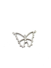 14k butterfly charm,Rose gold, Gold, White gold, SKU# L-152