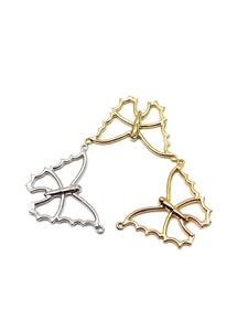 14k butterfly charm,Rose gold, Gold, White gold, SKU# L-152