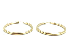 14KGF Hoop Earrings , Sku#200 C 3 GF