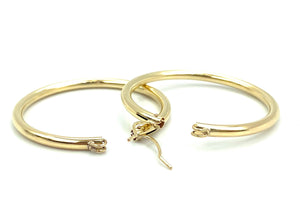 14KGF Hoops , Sku#120 C-Z 3 GF
