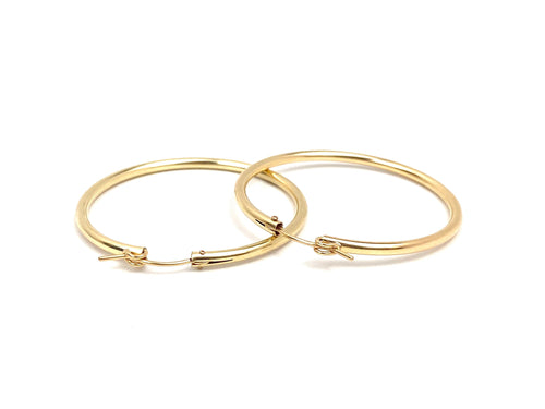 14KGF Hoops , Sku#090 C 4 GF