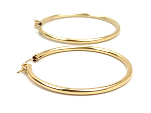 14KGF Hoops , Sku#090 C 4 GF