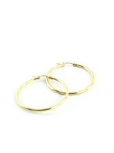14KGF Hoop Earrings 090 C 4 GF