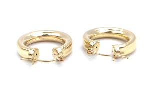 14KGF Hoops , Sku#200 C1 GF
