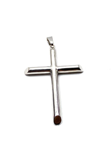 Sterling silver cross pendant, SKU#10037