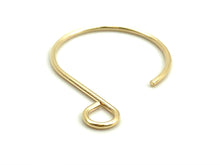 14KGF 18 x 26mm Balloon Earwire , Sku#4006611
