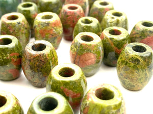 Natural Stone Jade beads , Sku#JP04