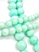 Lala jade bead strand, Jade Beads, Blue Jade, SKU#A19