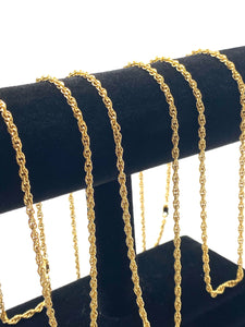 2.2mm 14KGF double rope chain, 20” - 24” chain, SKU# 22R
