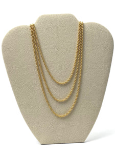 2.2mm 14KGF double rope chain, 20” - 24” chain, SKU# 22R