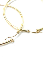14KGF hoop earrings, SKU#090 C 7 GF