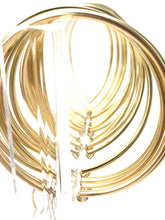 14KGF hoop earrings, SKU#090 C 7 GF