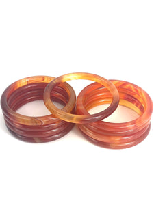 6 - 7 mm baby jade bangle , SKU# BG18
