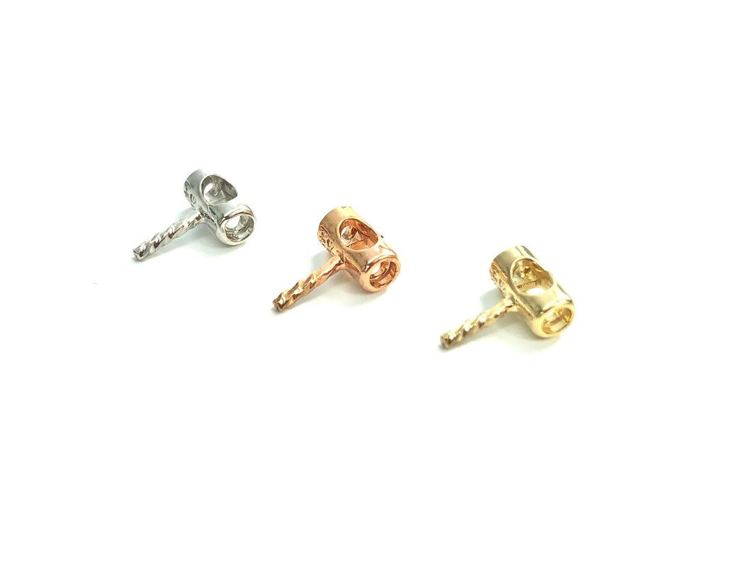 14K Gold, 14K White Gold, and 14K Rose Gold Bails
