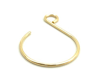 14KGF 18 x 26mm Balloon Earwire , Sku#4006611