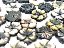 Mother Of Pearl Black Flower, Sku#M21