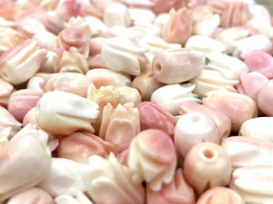 Tulip Bead, Conch Shell, Tulip, Conch bead, 100% Natural Colors, Sku#M25