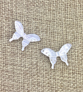 Mother Of Pearls Butterly Beads, Sku#M30