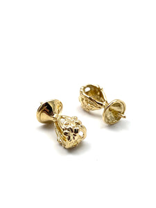 14K solid yellow gold bail, SKU# TP-021