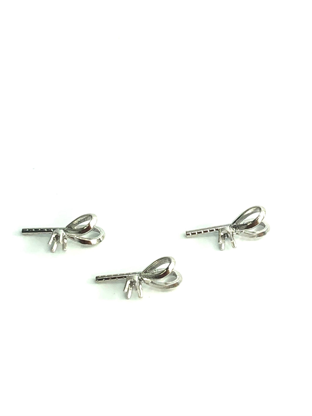 14K White Gold Bail