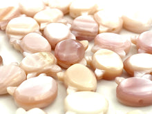 Mother Of Pearls Pink Cat Beads, Mother Of Pearl Beads, Sku#M19