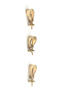14K Yellow Gold Bails Sku#341-14Y-3