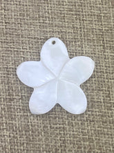 Mother Of Pearls Plumeria Beads, Sku#M65