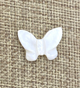 Mother Of Pearls Butterfly Beads, Mother Of Pearl Beads, Sku#M57
