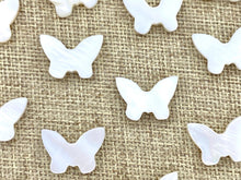 Mother Of Pearls Butterfly Beads, Mother Of Pearl Beads, Sku#M57