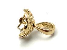 14K solid yellow gold bail, SKU# TP-134