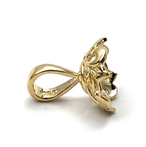 14K solid yellow gold bail, SKU# TP-134