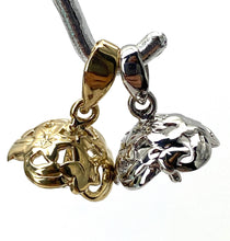 14K solid yellow and white gold bail, SKU# TP-022