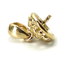 14K solid yellow gold bail, SKU# TP-008
