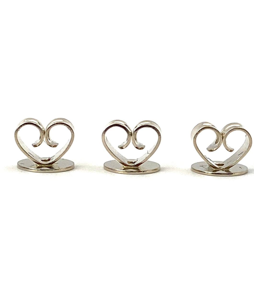 14K solid white gold earring backing, SKU# 12-27-903