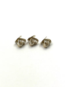 14K solid white gold earring backing, SKU# 12-27-903