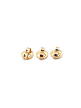 14K solid rose gold earring backing, SKU# 15-27-10