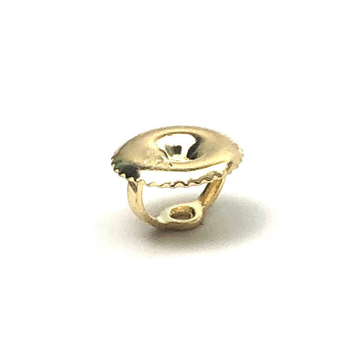14K solid yellow gold ear nut, SKU# 11-27-5